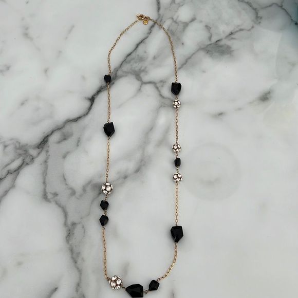 J. Crew Gold Chain and Bead Necklace - Picture 8 of 9